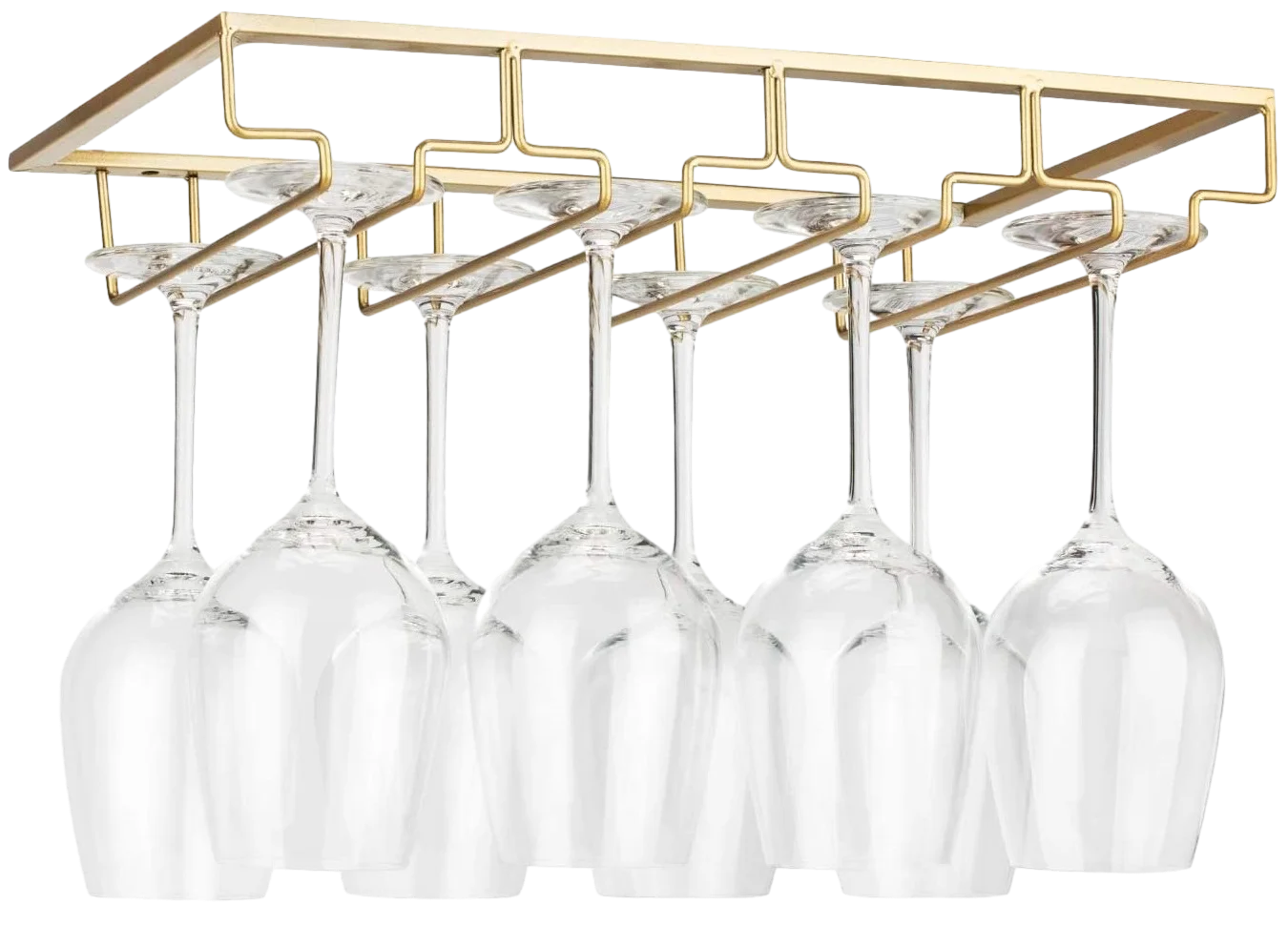 Kitchen Appliances Shelves - 1PCS Wine Glass Rack Under Cabinet,