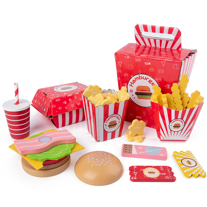 Kitchen Appliances Kids - Baby toy Kitchen toys Burger Set