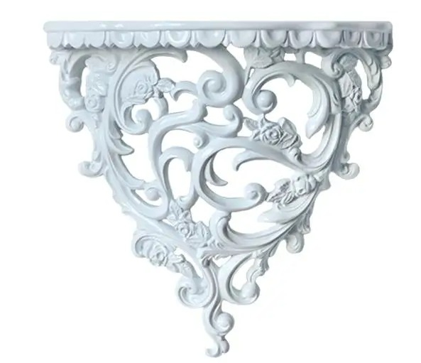 Kitchen Appliances Shelves - European Floating Shelf TV Furnishing Photo