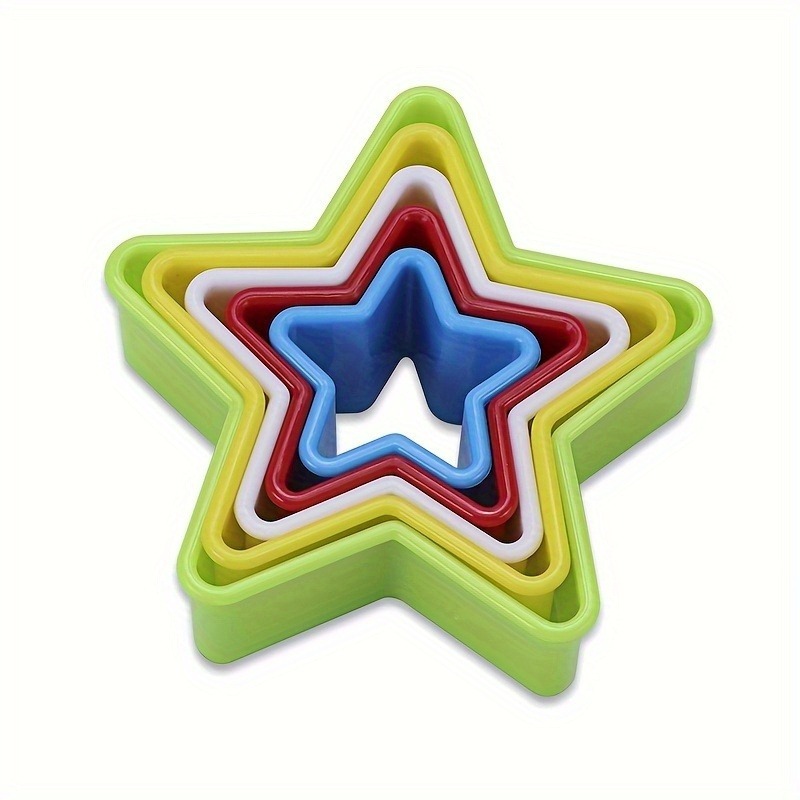 Kitchen Appliances Baking - 1/2/3PCS Star Shaped Cookie Cutters, Plastic