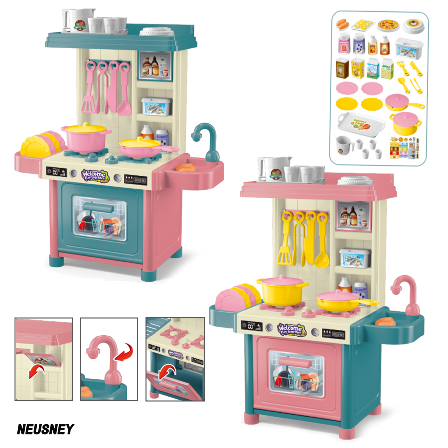 Kitchen Appliances Kids - mini 53PCS Pretend Play Kitchen Toy
