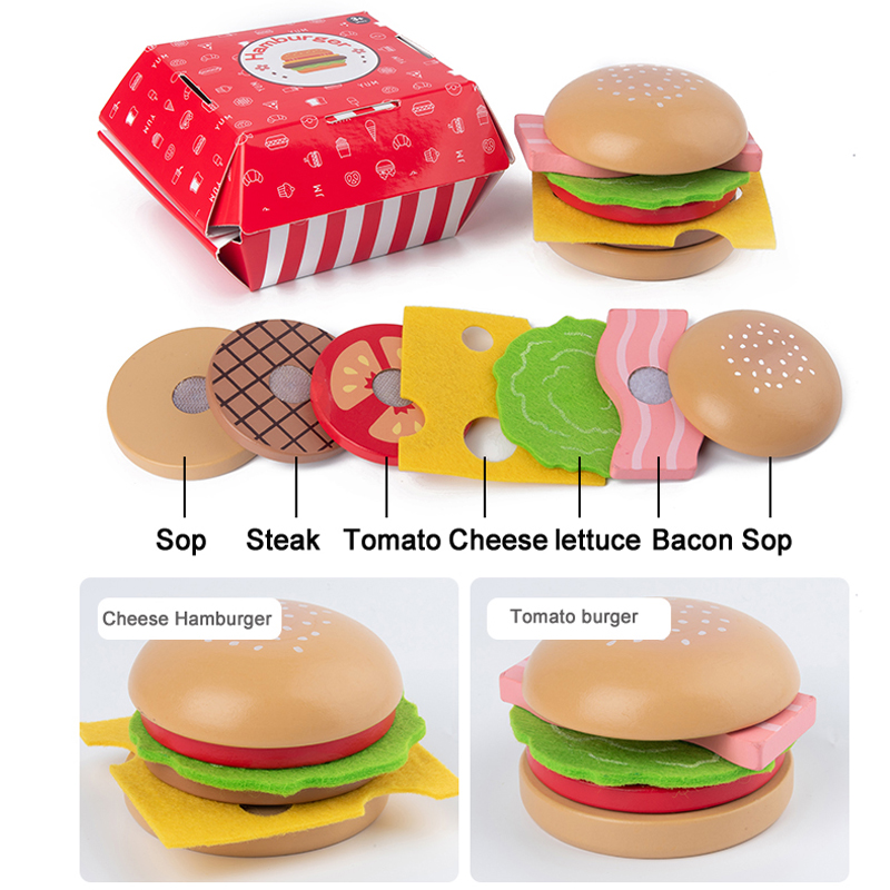 Baby toy Kitchen toys Burger S - Kitchen Appliances Kids ulasan dan harga