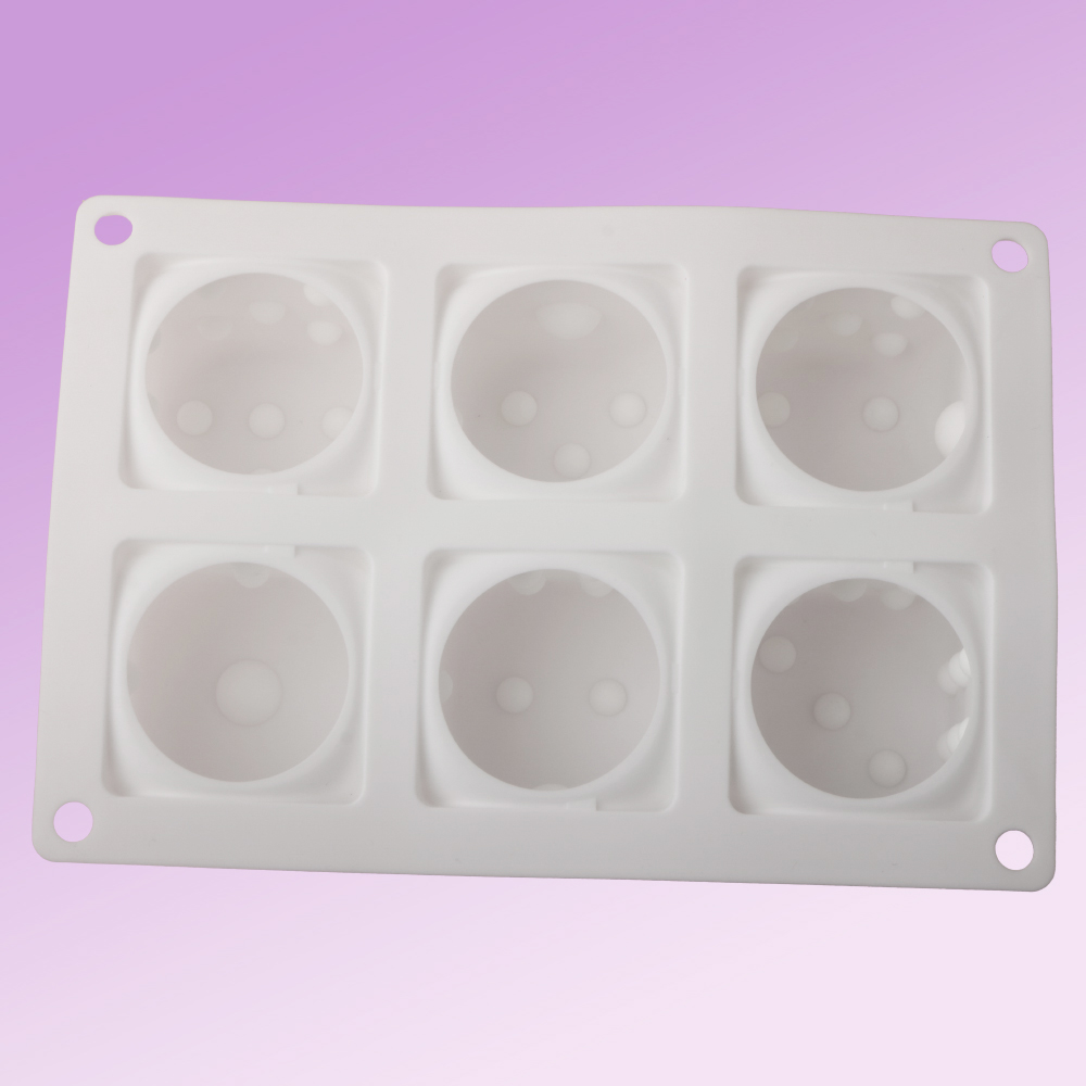 6-Cell Cube Mousse Cake Mould  - Kitchen Appliances Baking ulasan dan harga