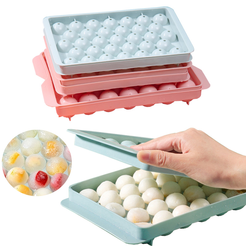 Round Ice Cube Tray Creative H - Kitchen Appliances Shelves ulasan dan harga
