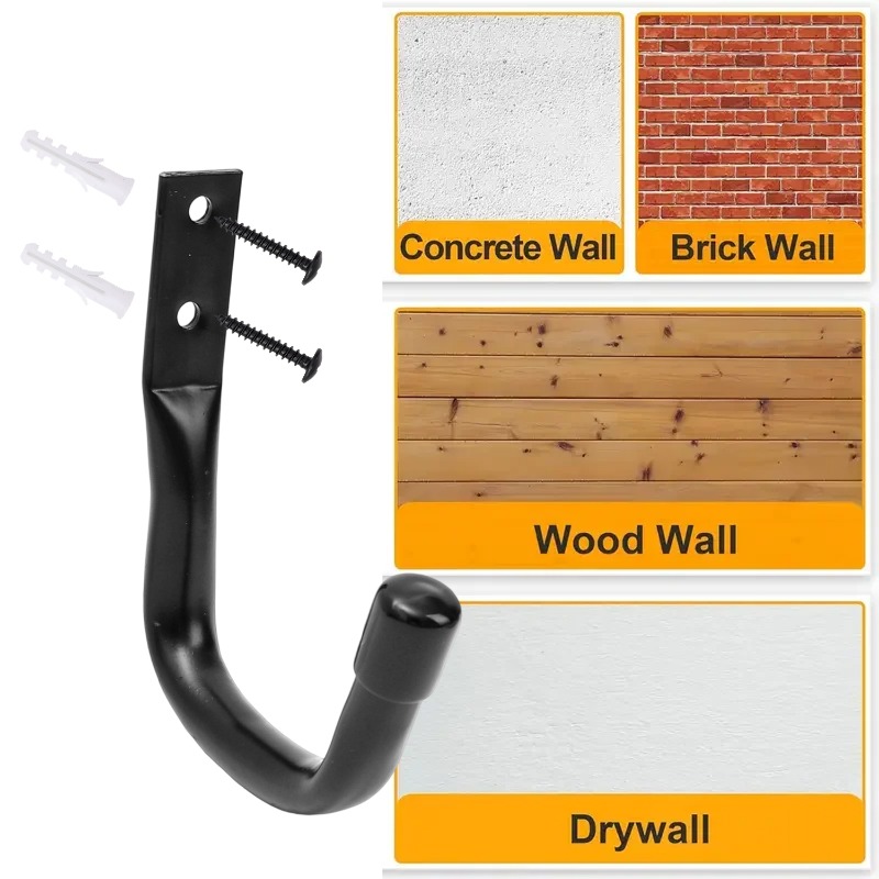 Double-holes Hooks with Screws - Kitchen Appliances Shelves ulasan dan harga