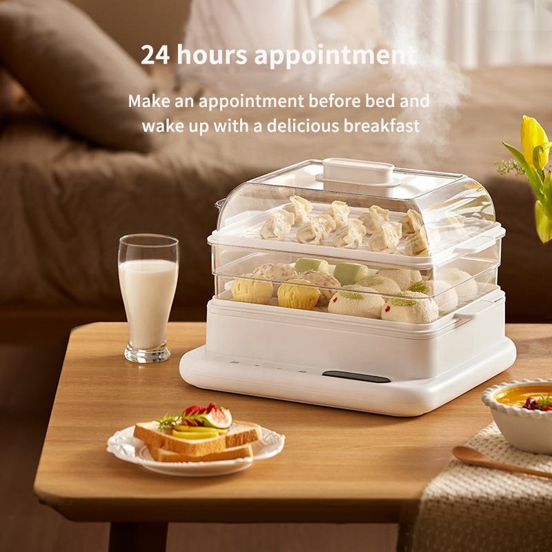 34L 800W Electric Steamer - 3- - Kitchen Appliances Wholesale ulasan dan harga