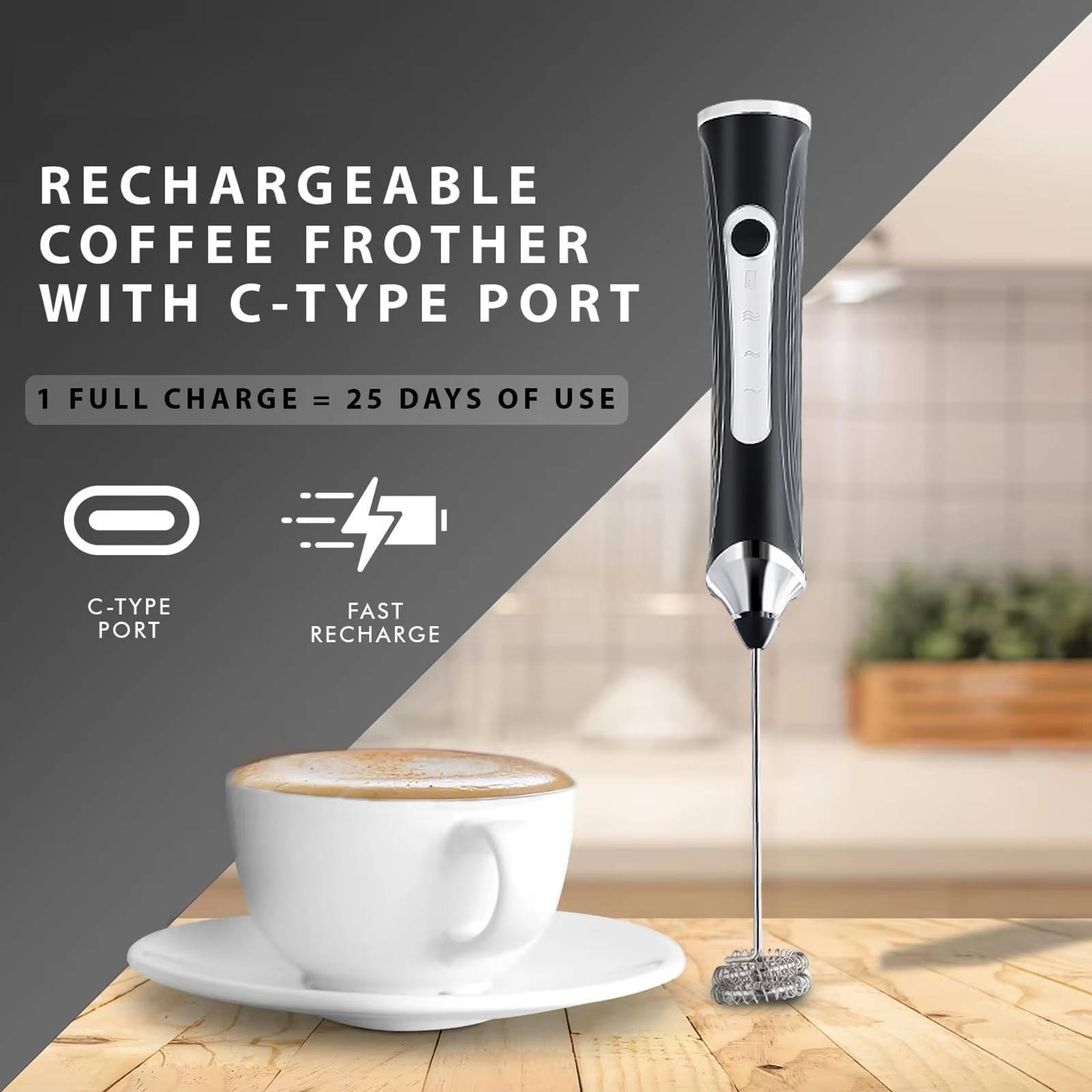 Electric milk frother, milk co - Fondue Set Electric ulasan dan harga
