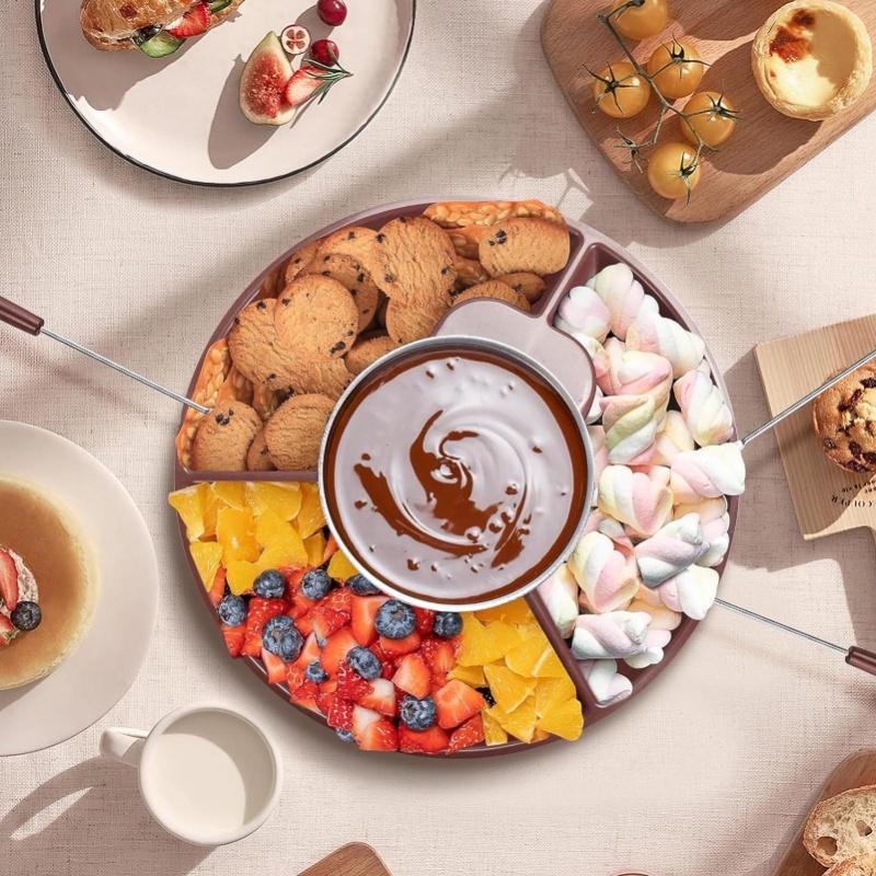 Electric Chocolate Melting Pot - Fondue Set Electric ulasan dan harga