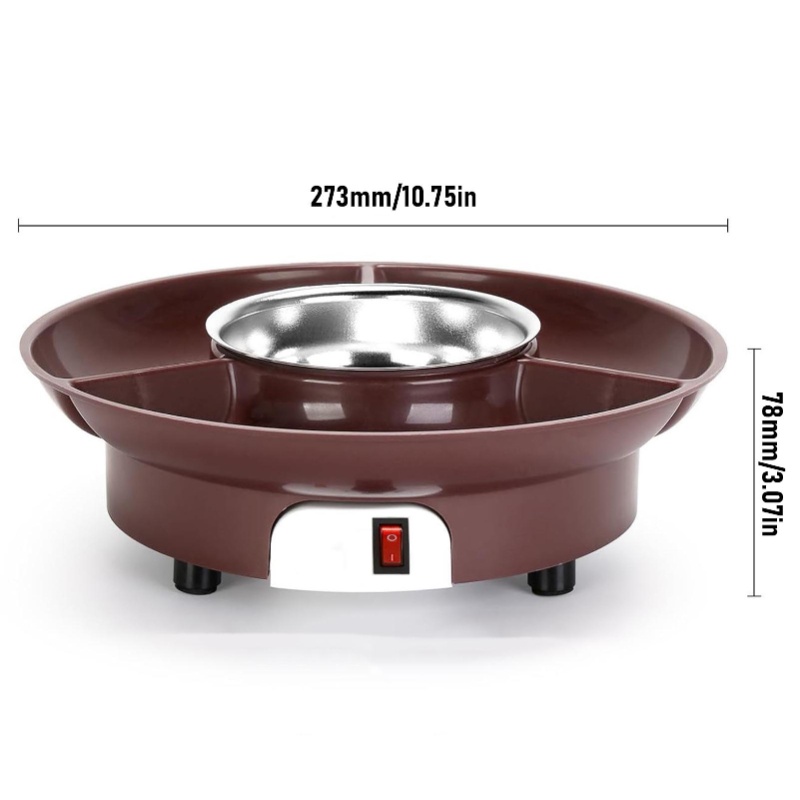 Electric Chocolate Melting Pot - Fondue Set Electric ulasan dan harga