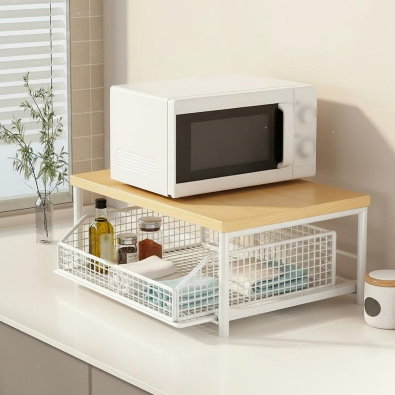 2-Tier Kitchen Counter Rack Sp - Kitchen Appliances Shelves ulasan dan harga