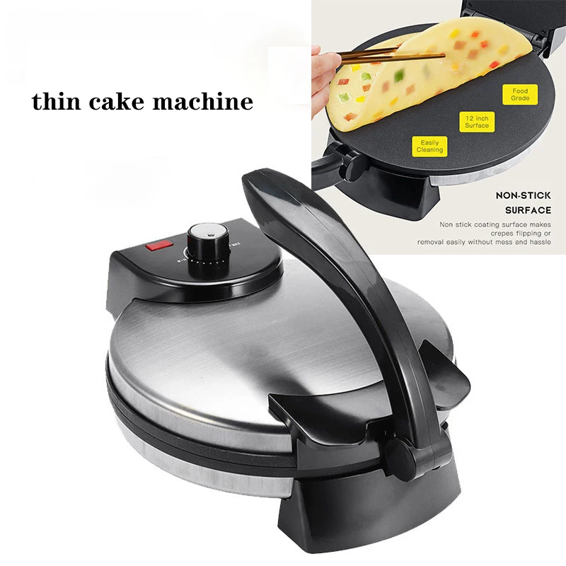 Upgrade Electric 12-Inch Non-S - Crepe Maker Non Stick ulasan dan harga