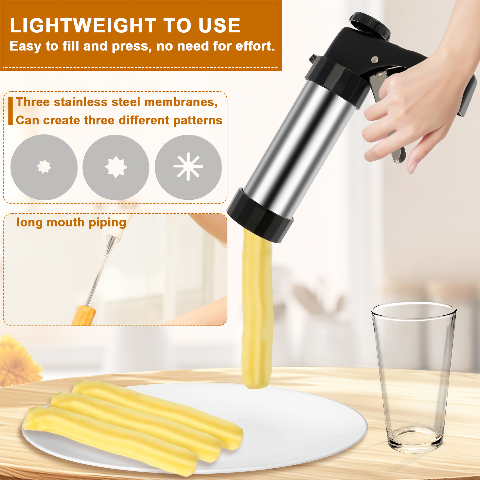 Churrera Churro Maker Machine  - Kitchen Appliances Baking ulasan dan harga
