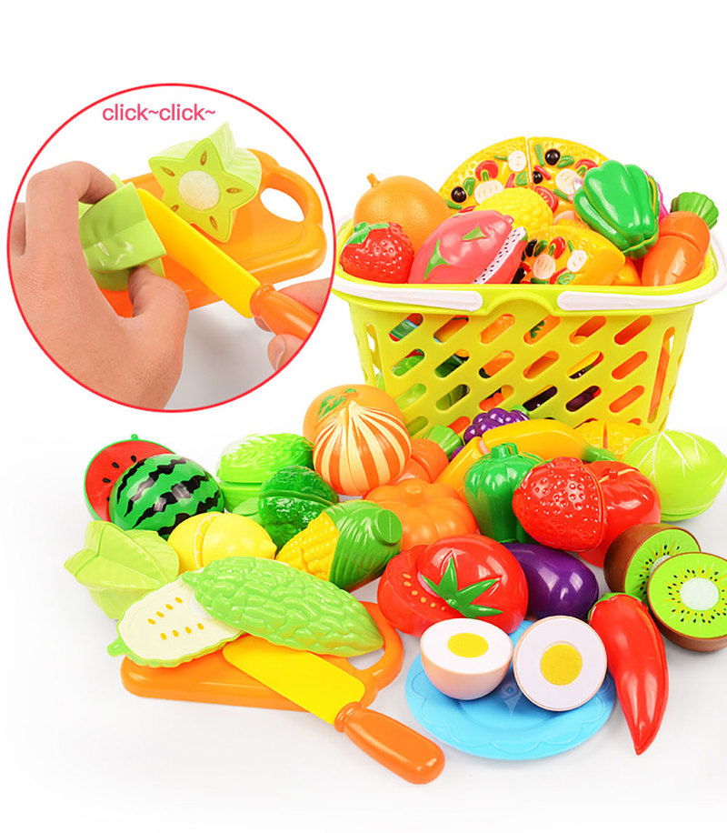 Children Toys Cutting Fruits a - Kitchen Appliances Kids ulasan dan harga