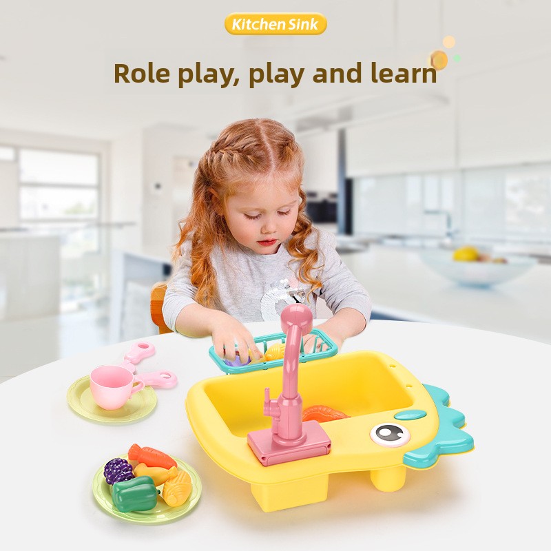 Kitchen Sink Toys Kitchen Toys - Kitchen Appliances Kids ulasan dan harga
