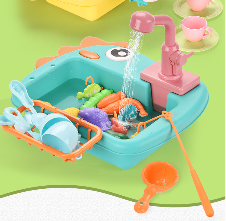 Kitchen Sink Toys Kitchen Toys - Kitchen Appliances Kids ulasan dan harga