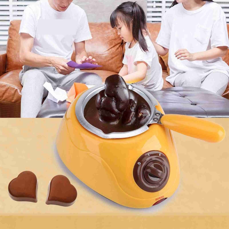 Chocolate Melting Pot Set DIY  - Fondue Set Electric ulasan dan harga