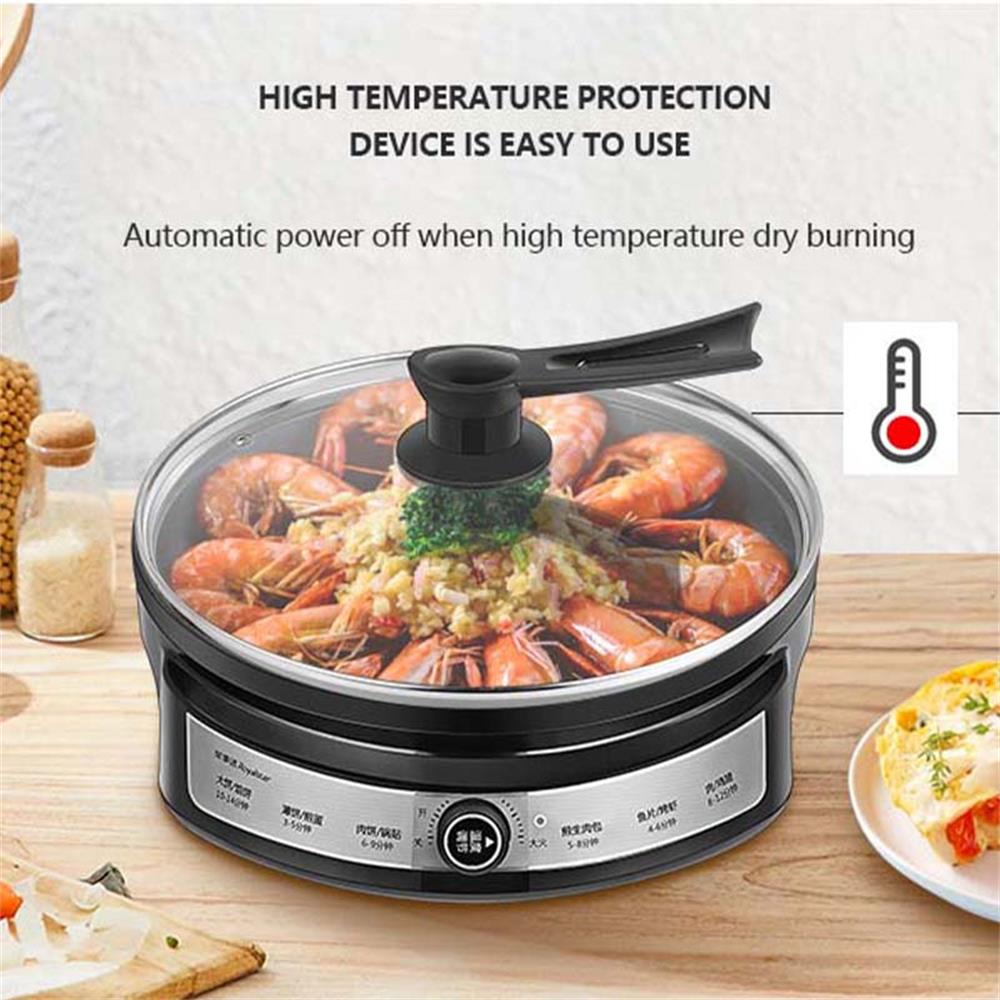 Non Stick Smokeless Pancake Ma - Crepe Maker Non Stick ulasan dan harga