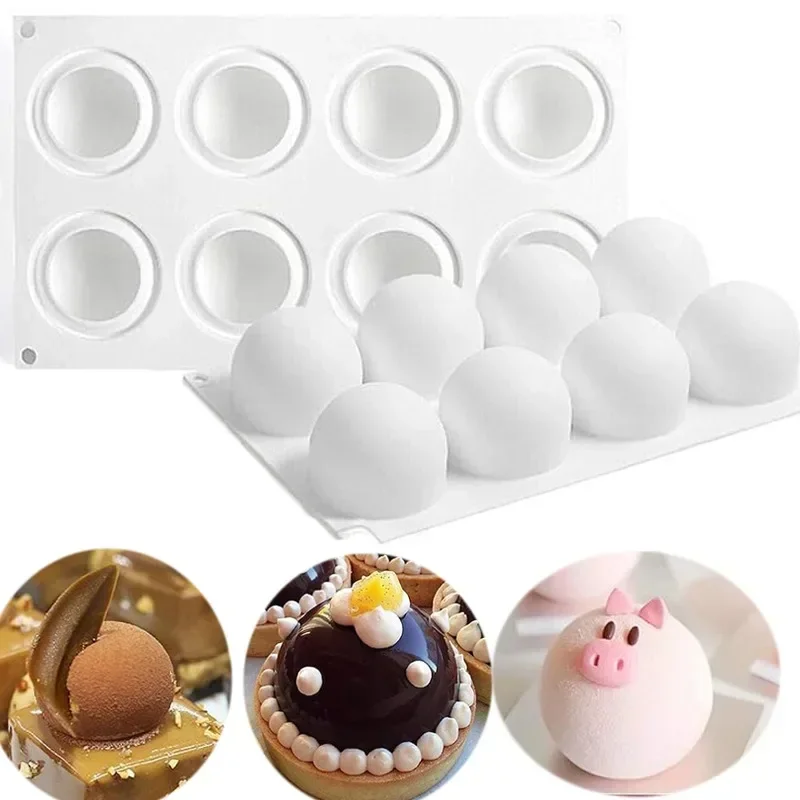 3D Sphere Silicone Mold For Mo - Kitchen Appliances Baking ulasan dan harga