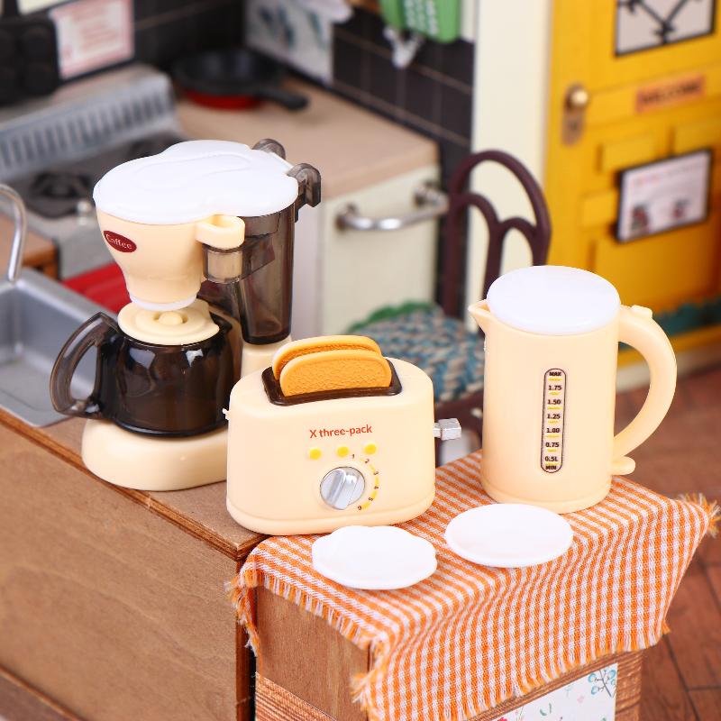 1 Set 1 12 Miniature Coffee Ma - Kitchen Appliances Kids ulasan dan harga