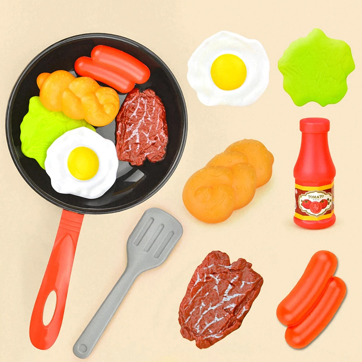 8PCS Kitchen Food Toys for Kid - Kitchen Appliances Kids ulasan dan harga
