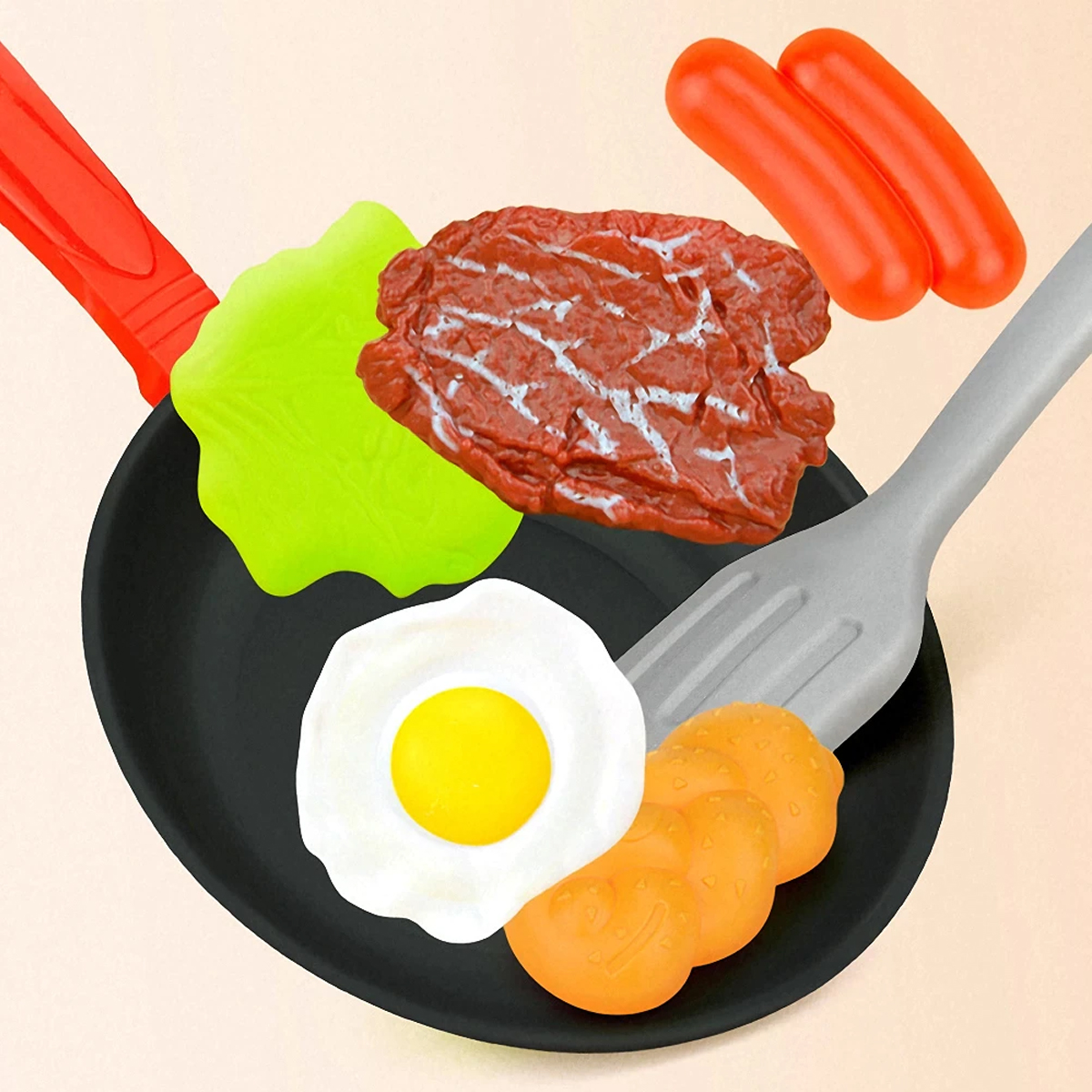 8PCS Kitchen Food Toys for Kid - Kitchen Appliances Kids ulasan dan harga