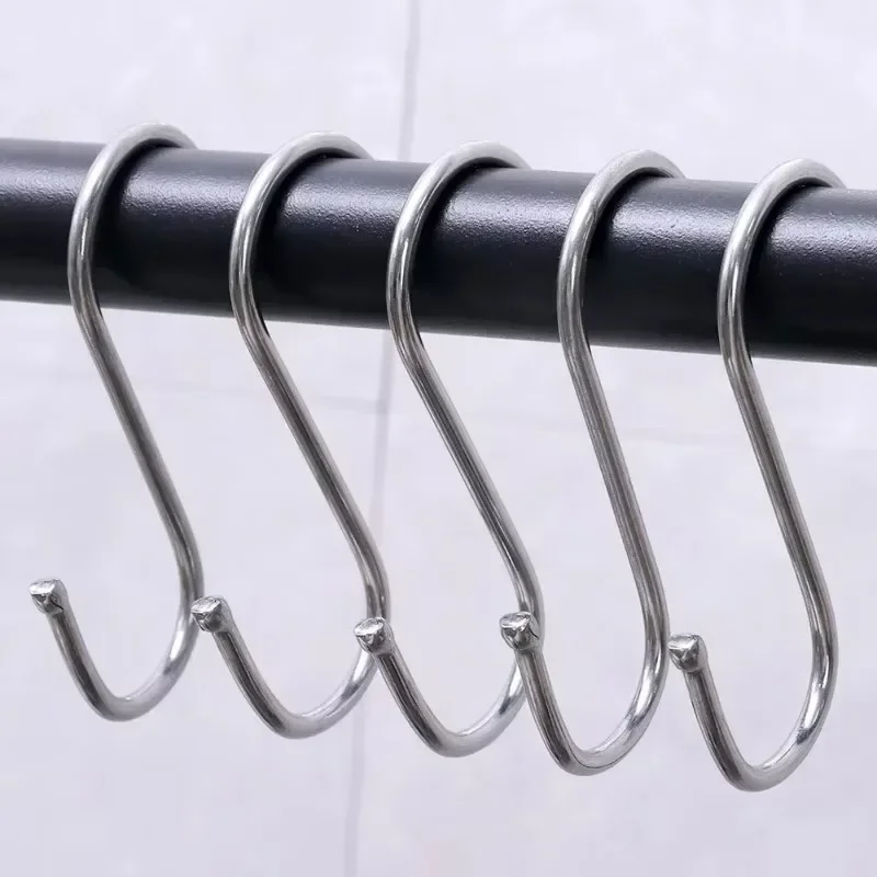 5.5/7/9cm S-shaped Hooks Stain - Kitchen Appliances Wholesale ulasan dan harga