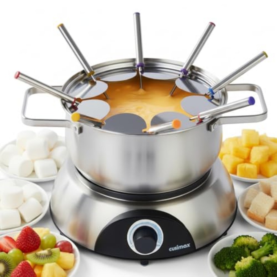 CUSIMAX Electric Fondue Set 15 - Fondue Set Electric ulasan dan harga