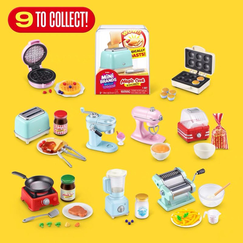 Zuru Mini Magic Kitchen Miniat - Kitchen Appliances Baking ulasan dan harga