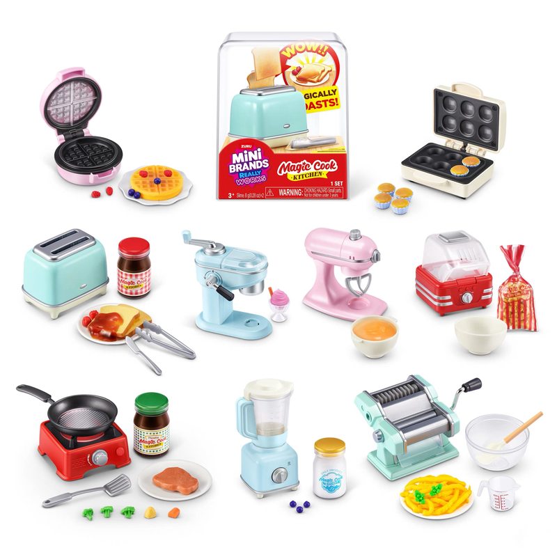 Zuru Mini Magic Kitchen Miniat - Kitchen Appliances Baking ulasan dan harga